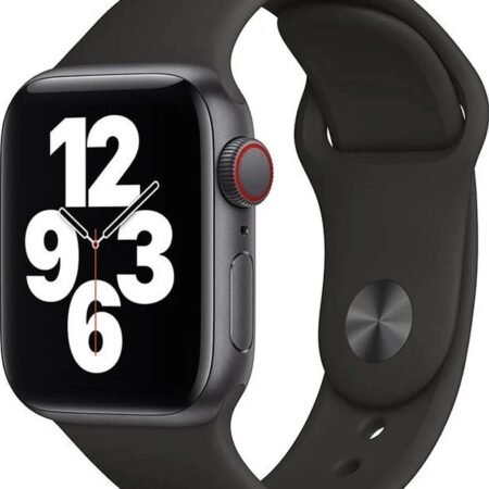 Alternative view of Apple Watch SE 2024 - Smartwatch - GPS + Cellular - 40mm - Midnight Aluminium Case - Midnight Sport Band - S/M