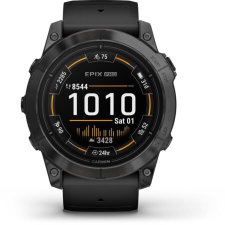 Garmin Epix Pro 51mm - Smartwatch – Sporthorloge - AMOLED-Scherm - 31 dagen batterij - 40+ Sport-apps – Muziek - Garmin Pay - Ingebouwde zaklamp - Zwart