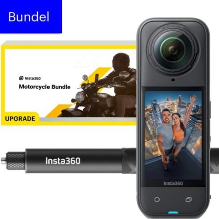 Insta360 X5 Motorcycle bundel - Actioncam - Zwart
