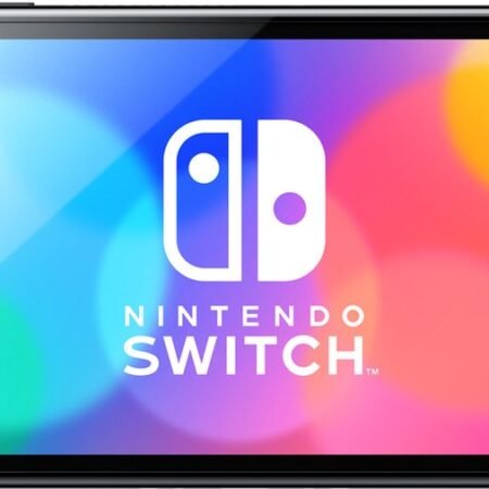 Alternative view of Nintendo Switch OLED - Blauw/Rood