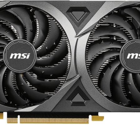 MSI NVIDIA GeForce RTX 3060 VENTUS 2X 12G OC - Videokaart - 12GB - DDR6 - PCIe 4.0 - 1x HDMI 2.1 - 3x DisplayPort 1.4