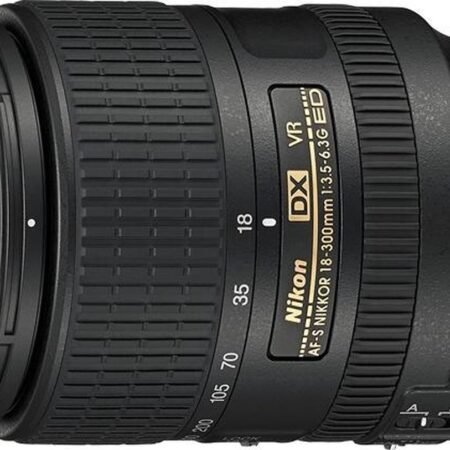 Nikon AF-S DX Nikkor 18–300mm - f/3.5–6.3G ED VR - Zwart