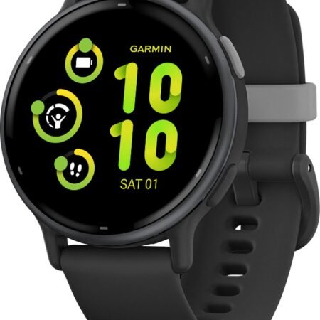 Garmin Vivoactive 5 - Sporthorloge - AMOLED-Scherm - 42 mm - Zwart
